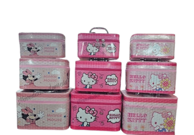 SET 3 MALETAS HELLO KITTY Y KUROMI