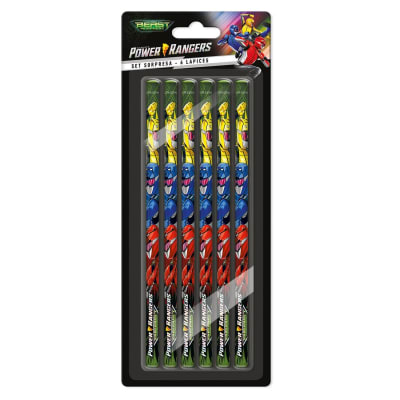 SET SORPRESA 6 LAPICES POWER RANGER