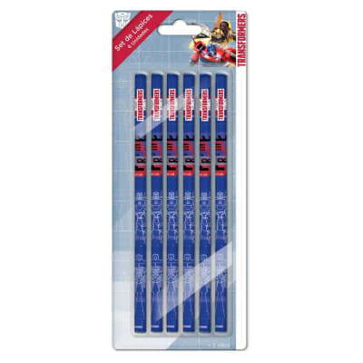 SET SORPRESA 6 LAPICES TRANSFORMERS