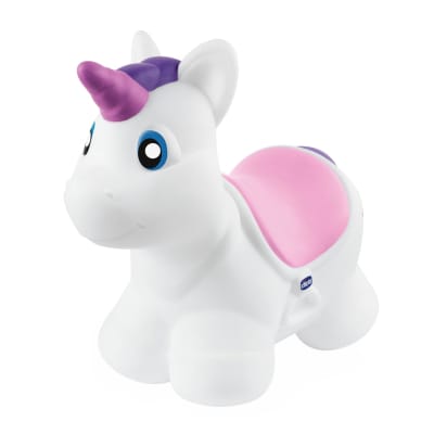 Unicornio inflable Bouncin Pink Chicco