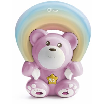 Proyector Osito Arcoíris de Chicco rosado Chicco1