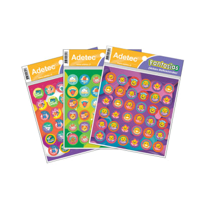 ETIQ.ESC.-DIS. INCENTIVO 15,5x16,25 CM 2 HOJAS ADETEC