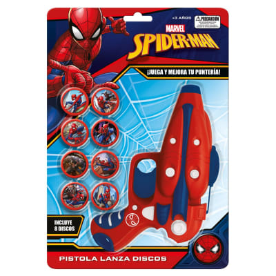 PISTOLA LANZA DISCO SPIDERMAN1