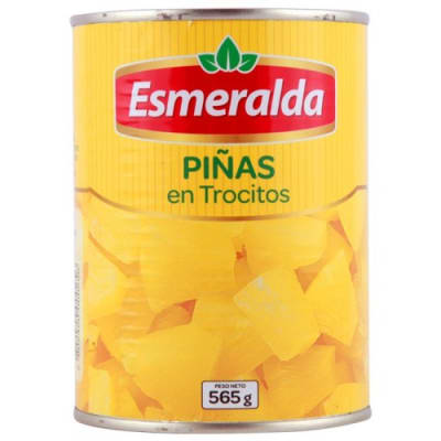 PIÑA EN TROCITOS ESMERALDA 565 GR