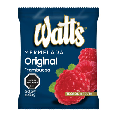 MERMELADA LOS LAGOS FRUTILLA 225GR WATTS1