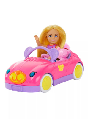 BARBIE CHELSEA MUÑECA Y AUTO