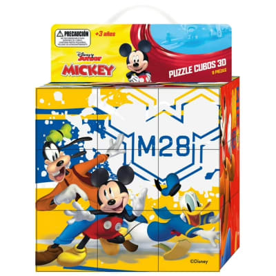 PUZZLE CUBO 3D 9 PIEZAS 15 x 15 CMS MICKEY DISNEY1