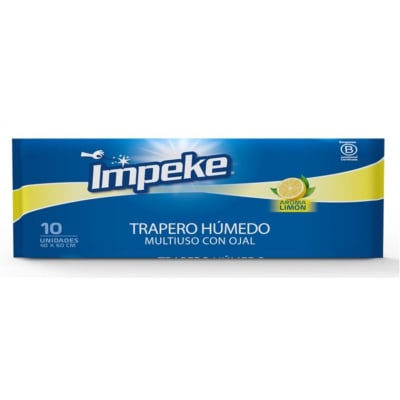 TRAPERO HÚMEDO PISO LIMÓN IMPEKE