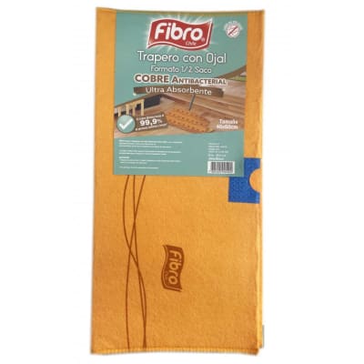 TRAPERO SINTETICO COBRE CON OJAL FIBRO