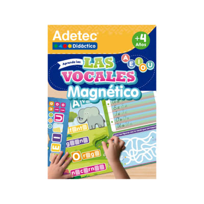 LAS VOCALES -  LÁMINAS MAGNÉTICAS INTERACTIVAS