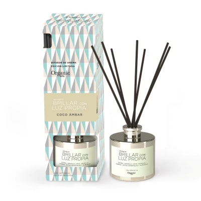 DIFUSOR DE AROMA PEWTER LUZ PROPIA ORGANIC SPA