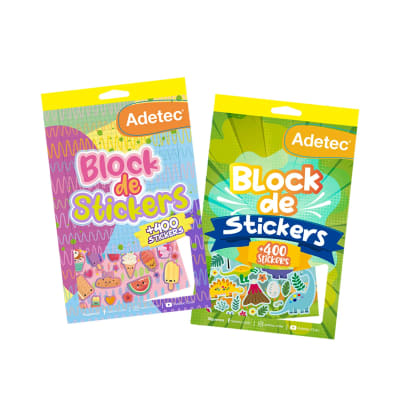 BLOCK DE STICKERS ADETEC