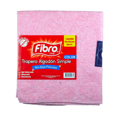 TRAPERO ALGODON COLOR FIBRO