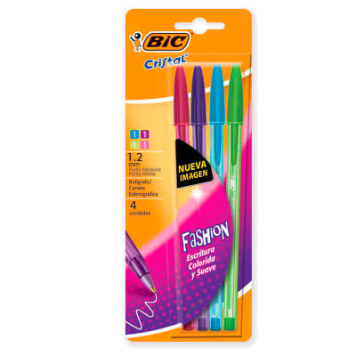 SET 4 BOLÍGRAFO FASHION SURTIDO BIC1