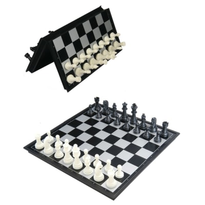 JUEGO 2 EN 1 AJEDREZ/DAMA M1
