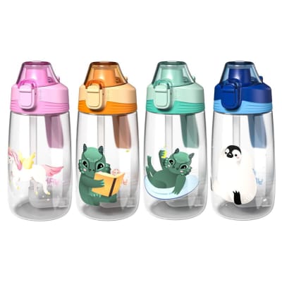 BOTELLA INFANTIL 500 ML CORAL