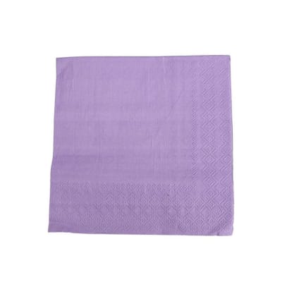 SERVILLETA LILA 25X25CM 20PCS BIG PARTY1