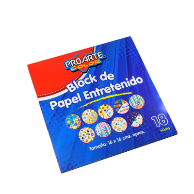 BLOCK PROARTE PAPEL ENTRETENIDO1