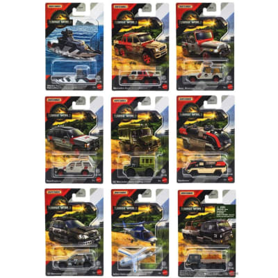 MATCHBOX JURASSIC WORLD MATTEL