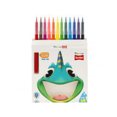 PLUMON UPUNTA DELGADA SCRIBE 12PZA