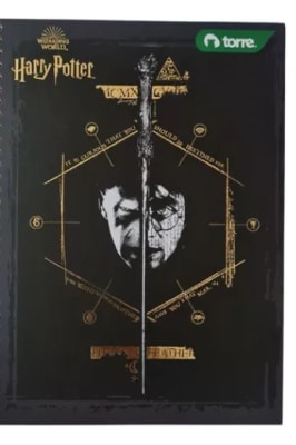 CROQUERA PAD HARRY POTTER 21X32 80 H TORRE1