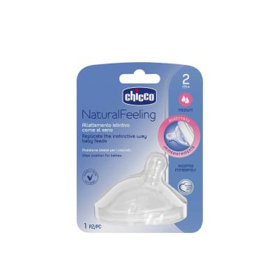 Tetina Natural Feeling 2M+ F. Medio1