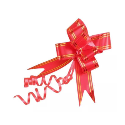 CINTA ROJA RIBETE 1,4*25 CM 10 UN