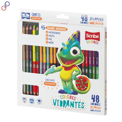 COLORES D.PUNTA TRIANG SCRIBE 24PZA 24UN