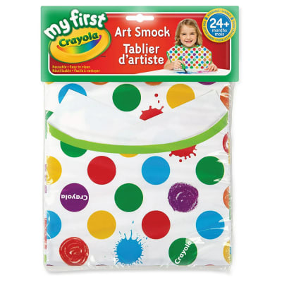 DELANTAL DE ARTE PARA NIÑOS CRAYOLA