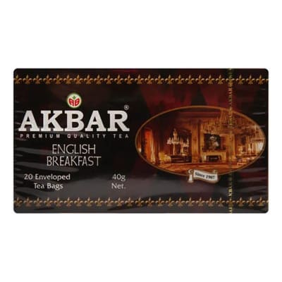TÉ AKBAR ENGLISH BREAKFAST 20 BL