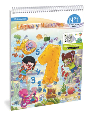 LIBRO CALIGRAFIX LOGICA Y NUMEROS 1 PRE-KINDER LN1