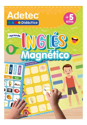 INGLÉS C/LÁPIZ - LÁMINA MAGNÉTICA INTERACTIVA ADETEC2