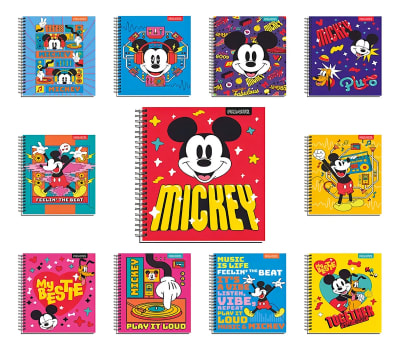 PACK CUAD. UNIV PROARTE TED/ ED MICKEY  100 HJ 7MM1