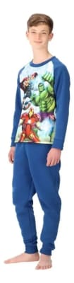 PIJAMA ALGODÓN AVENGERS AZUL