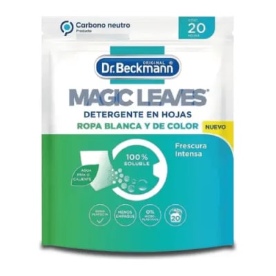 DETERGENTE DR BECKMANN 20 HOJAS