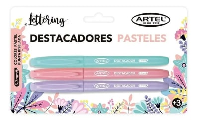 Destacador Artel Pastel x31