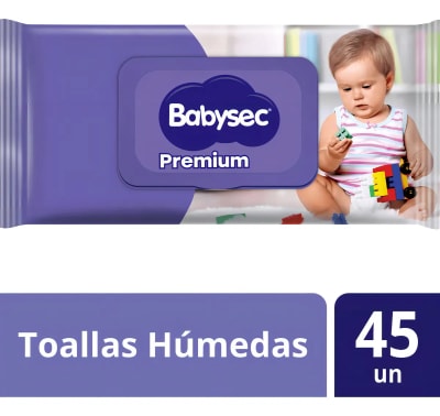 TOALLAS HUMEDAS BABYSEC 45U1