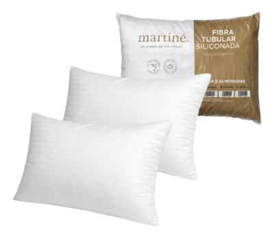 PACK 2 ALMOHADAS 50X70 MARTINÉ 1250 GRS