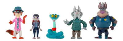 ZOOTOPIA PACK DE 5 FIGURAS DE 8 CM3