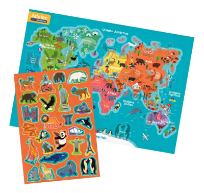 MAPAMUNDI - LÁMINAS MAGNÉTICAS INTERACTIVAS
