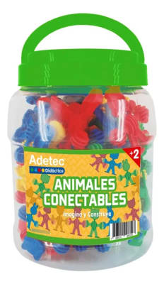 ANIMALES CONECTABLES ADETEC 40 PIEZAS