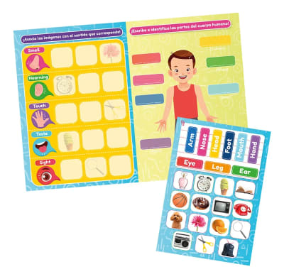 INGLÉS C/LÁPIZ - LÁMINA MAGNÉTICA INTERACTIVA ADETEC