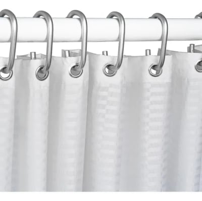 CORTINA DUCHA BLANCA TELA1