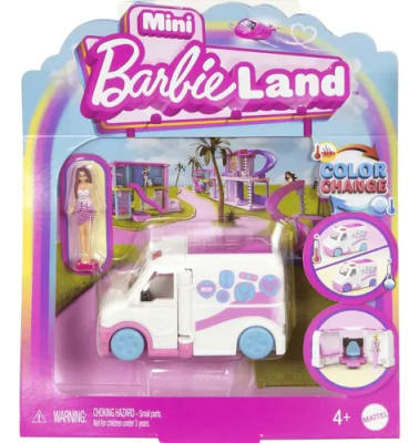 BARBIE LAND MINI VEHICULOS