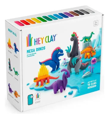 HEY CLAY PLASTICINA MEGA DINOSAURIOS