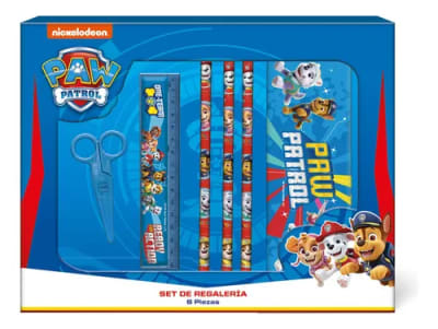 SET ESCOLAR BOX PAW PATROL