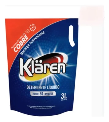 DETERGENTE DOYPACK KLAREN 3L
