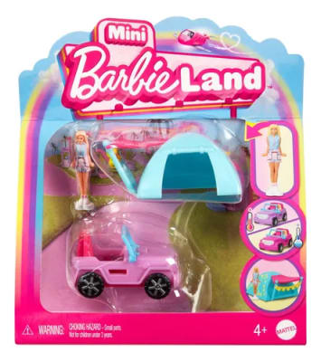 BARBIE LAND MINI VEHICULOS