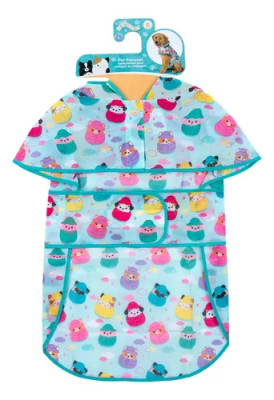 SQUISHMALLOWS CAPA IMPERMEABLE TALLA M