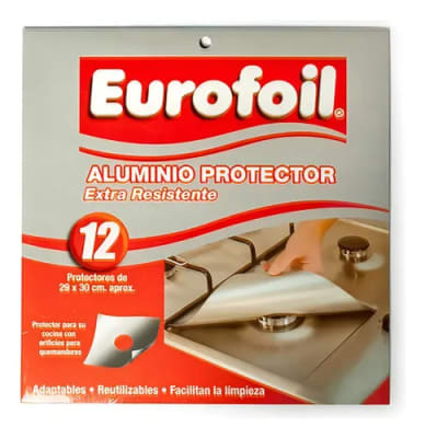 ALUMINIO PROTECTOR COCINA EUROFOIL 12 UN